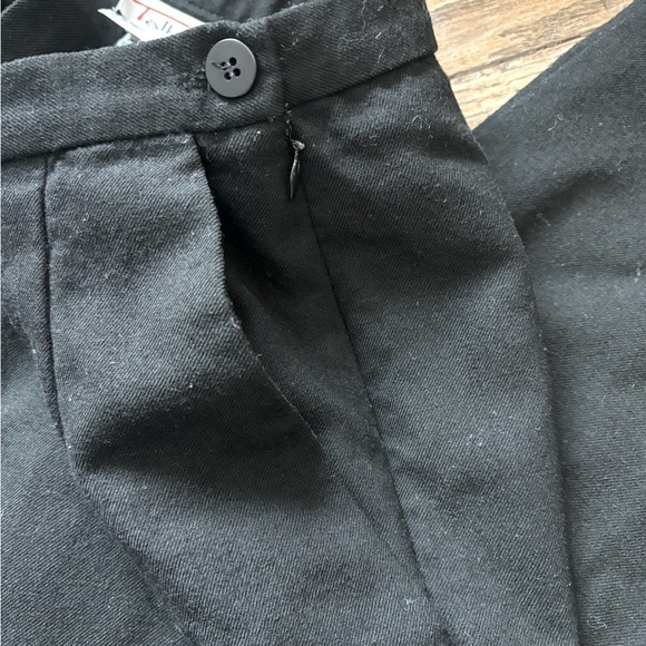TALBOTS Wool Black Dress Pants Trousers Size 14 Made in the USA - Picture 3 of 4